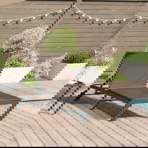 vidaXL Smeđa Ratan 200 x 54 x 27.5 cm Podesivi nasloni za ruke Cene