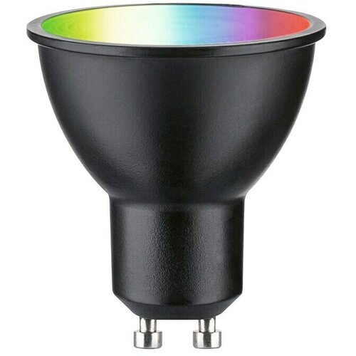 PAULMANN LED Smart žarulja (GU10, Može se prigušiti, RGBW, 350 lm, 4,8 W, Crna) Cijene