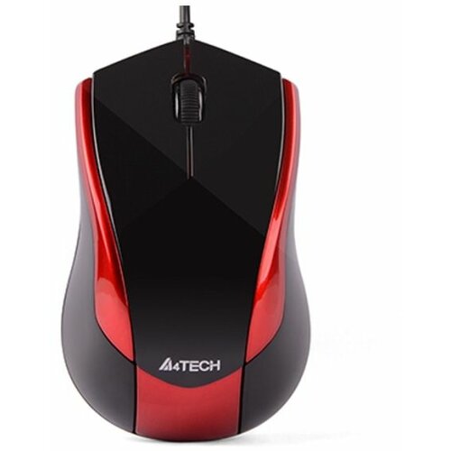 A4Tech USB V-TRACK N400-2 Black/Red- miš Slike