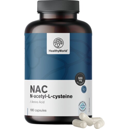 NAC 500 mg - 180 kaps. Slike