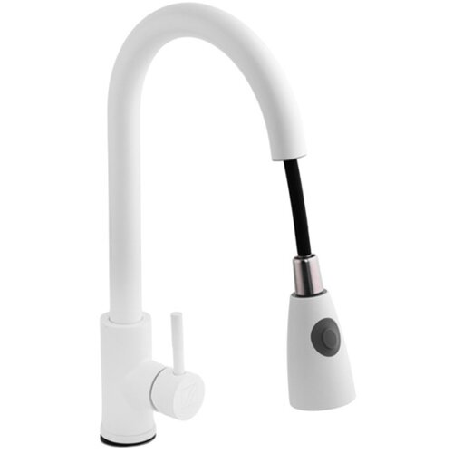 Linni slavina za sudoperu kitchen 005 white Slike