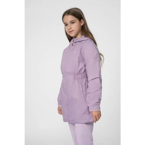 4f Otroška jakna vijolična barva