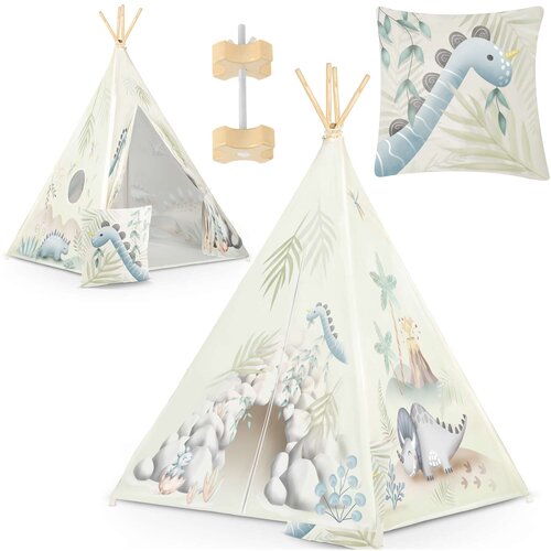 Nukido Dinosaur Teepee Tent for Kids - Fun and Safe Play Space, (21740647) Slike