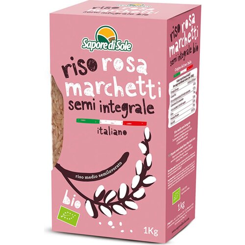 Riso Rosa - bio polnozrnat riž - 1.000 g Cene