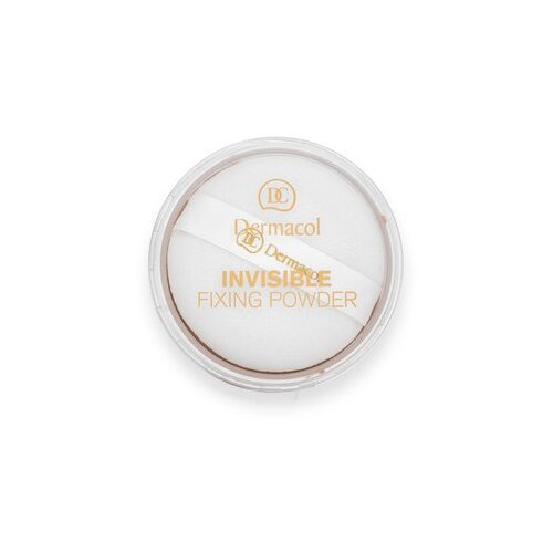 Dermacol Invisible Fixing Powder prozoren prah Natural 13 g Slike
