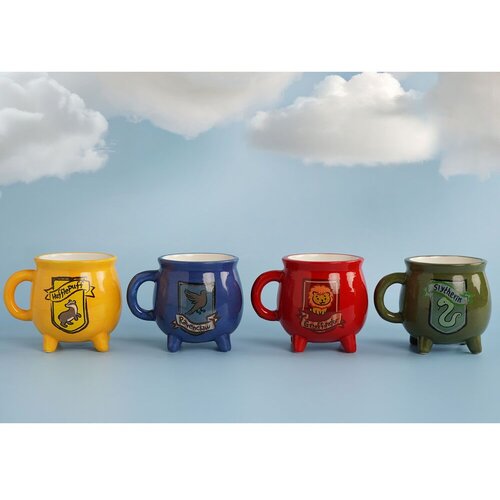 HARRY POTTER &amp;Scaron;alica u obliku kotlića - Gryffindor, 450 ml Slike