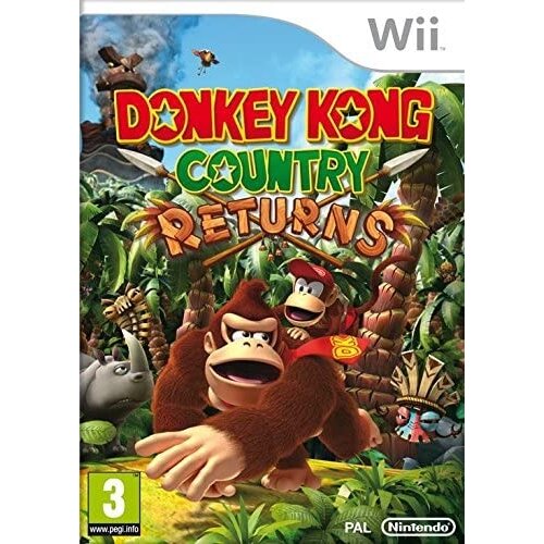 Donkey Kong Country Returns (Wii) - rabljeno Slike
