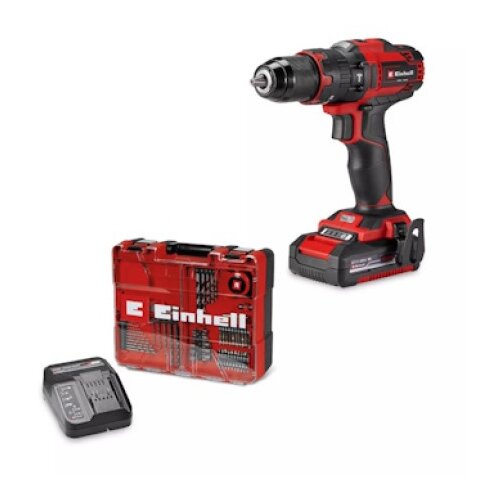 Einhell TE-CD 18/40 Li-i +64 (1x2,0Ah), Akumulatorska udarna bu&amp;scaron;ilica set ( 4514325 ) Slike