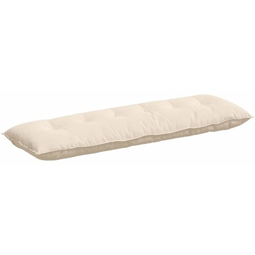 VidaXL Poglavni vzglavnik Bež 160 x 50 cm Mikrofiber tkanina, (5000278511) Slike