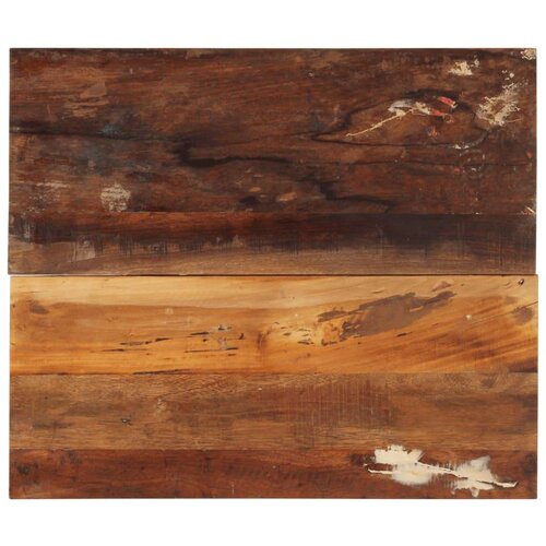  Pravokutna stolna ploča 60 x 70 cm 15 - 16 mm obnovljeno drvo Slike