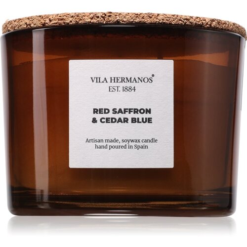 Vila Hermanos Apothecary Red Saffron &amp;amp; Cedar Blue mirisna svijeća 350 g Slike