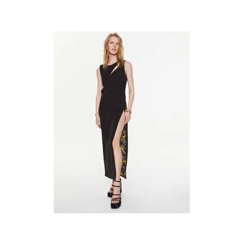 Versace Jeans Couture Večerna obleka 74HAO937 Črna Slim Fit