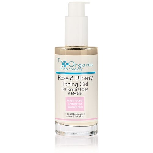 The Organic Pharmacy rose & Bilberry Toning Gel Cene