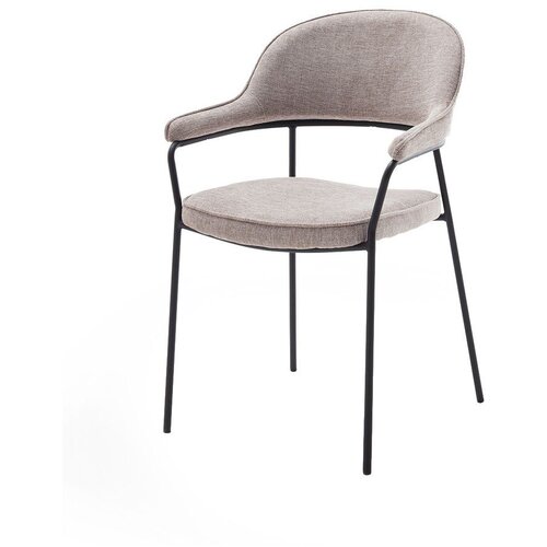 Unique Furniture Bež blagovaonska stolica s naslonima za ruke Kindersley &ndash; Cijene