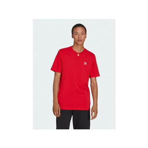 Adidas Majica Trefoil Essentials T-Shirt IA4869 Rdeča Regular Fit