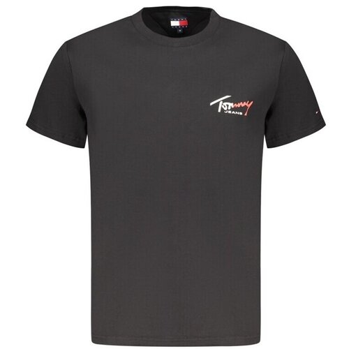 Tommy Hilfiger Majice s kratkimi rokavi dm0dm22538nebdsxs Črna Cene