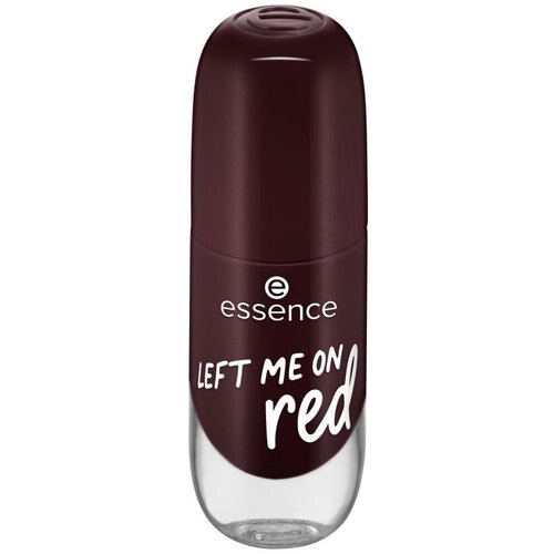 Essence Nail Color Gel Nail Polish - 72 LEFT ME ON red Crna Slike