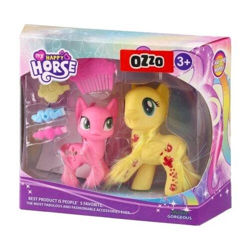 Ozzo Fun horse, set figura, dva ponija, miks Cene