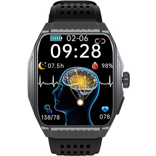 INF Pametna ura s funkcijo Sleep Aid, EKG, Bluetooth klici Grey, (21618575) Cene