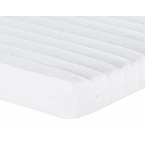  Dnevni krevet na razvlačenje s ladicama krem 80x200 cm tkanina Slike