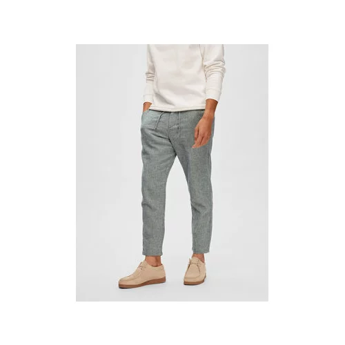Selected Homme Chino hlače 16087636 Siva Slim Tapered Fit
