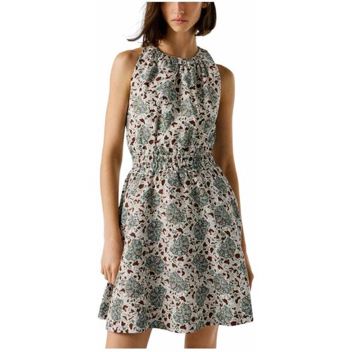 PepeJeans Kratke obleke PL953778 660 Zelena Cene