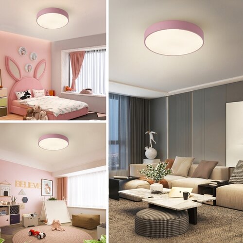  Brilagi - LED plafonsko svetlo POOL LED/48W/230V 3000/4000/6000K 40 cm ružičasta Slike