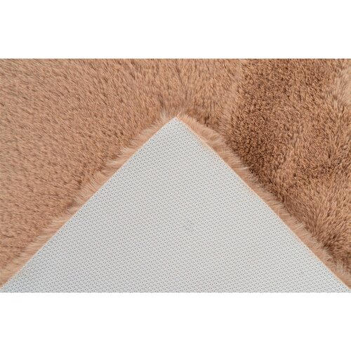 Kayoom PREPROGA Z VISOKIM FLOROM Rabbit 425 Beige 65/100 cm taftano bež Slike