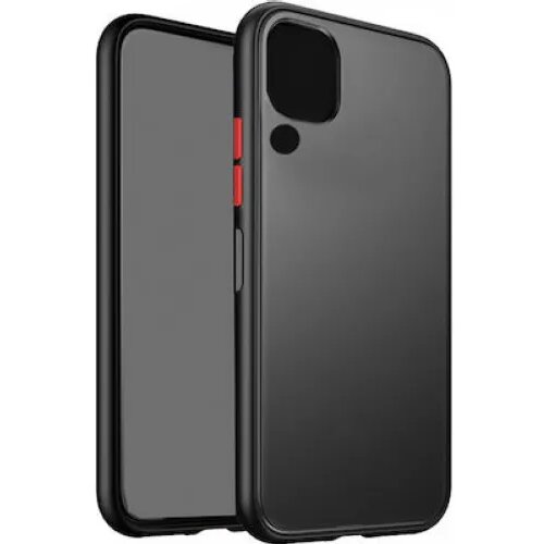 Onasi silikonski ovitek s trdim zadnjim delom za samsung galaxy A53 - črn Slike
