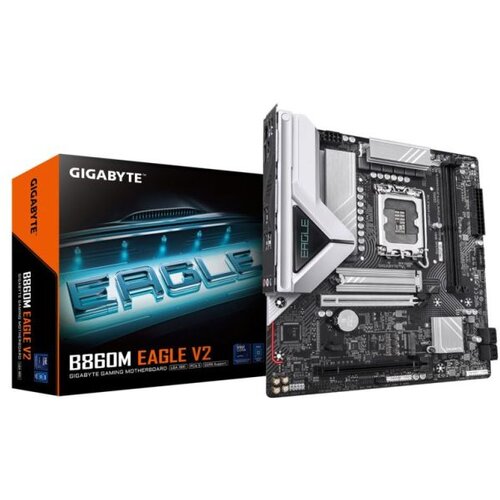 Gigabyte MB B860M EAGLE V2LGA1851 2xDDR5 2xM.2 4xSATA6xUSB HDMI, DP USB Type-C, mATX Cijene
