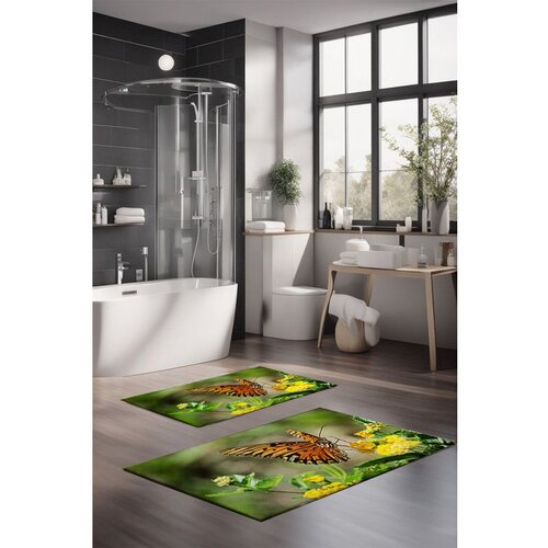  CT-5108 multicolor bathmat set (2 pieces) Cene