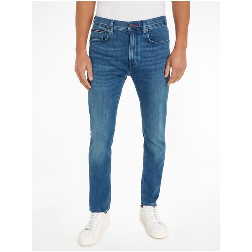 Tommy Hilfiger Light Blue Cotton Men Jeans