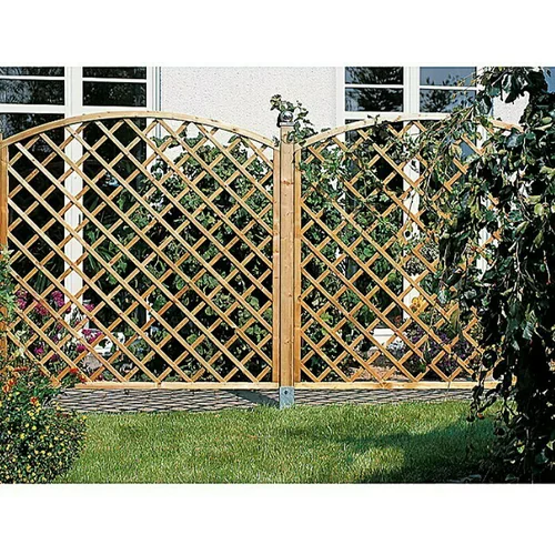 x rešetkasta ograda za biljke penjačice s lukom (š v: 180 180 cm)