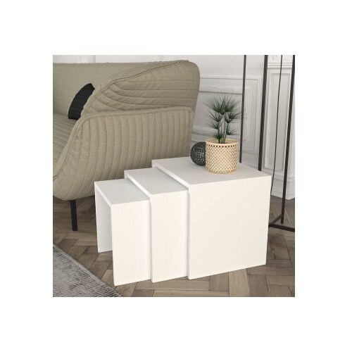  Club set stolova, 3 dijela Zariel White Slike
