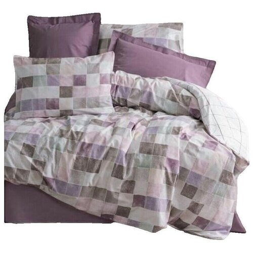 BigBuy Kompleti posteljnine Housse de couette 129CTN64410 en coton ranforce rose Rožnata Cene