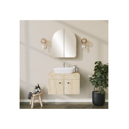 Hanah home kupatilski ormarić hope cabinet beige Slike