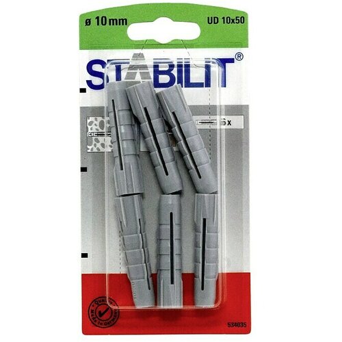 STABILIT Univerzalna tipla (Promjer tiple: 10 mm, Duljina tiple: 50 mm, 6 Kom.) Cijene