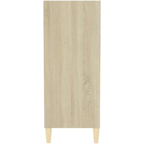 VidaXL Komoda sonoma hrast 57x35x90 cm iverna plo&amp;scaron;ča Slike