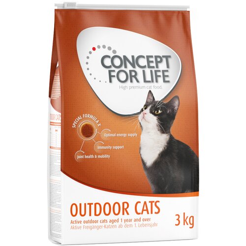 Concept for Life Outdoor Cats - izbolj&amp;scaron;ana receptura! - 3 kg Slike