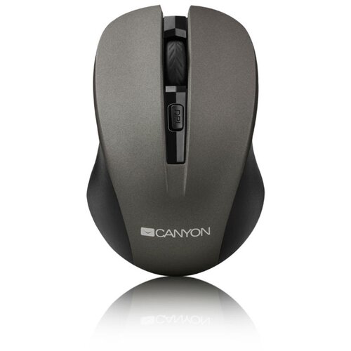 Canyon Bežični mi&amp;scaron; CNE CMSW1G, 1200 DPI, Optički, Crno-sivi Slike