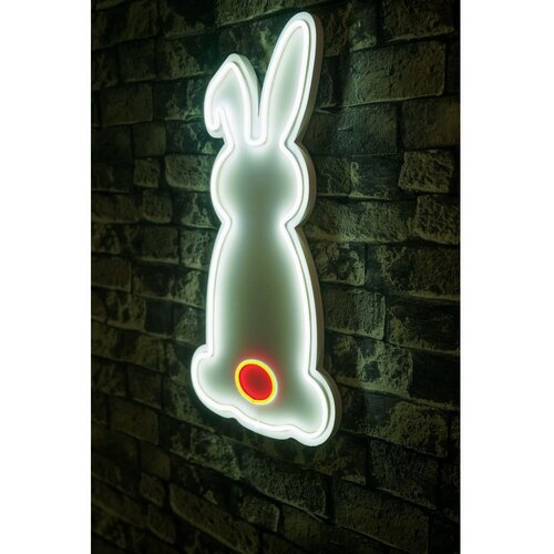 Wallity Dekorativna plastična LED rasveta Rabbit White Red Slike
