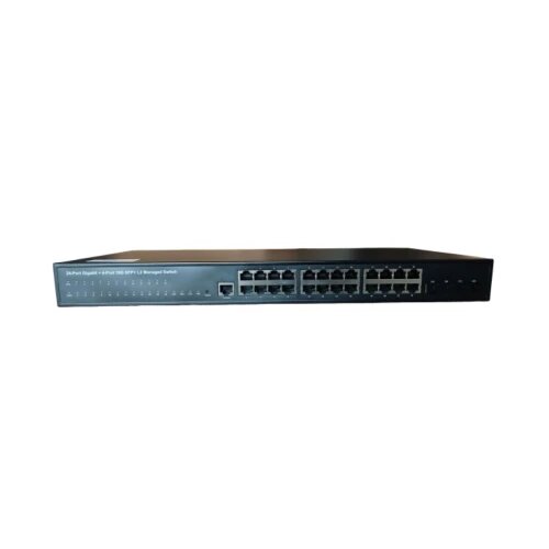 ExeLink SGX2528 switch za rack 24x 10/100/1000 base-t, 4x1G/10GE base-x sfp+ porta L2 managed Cene