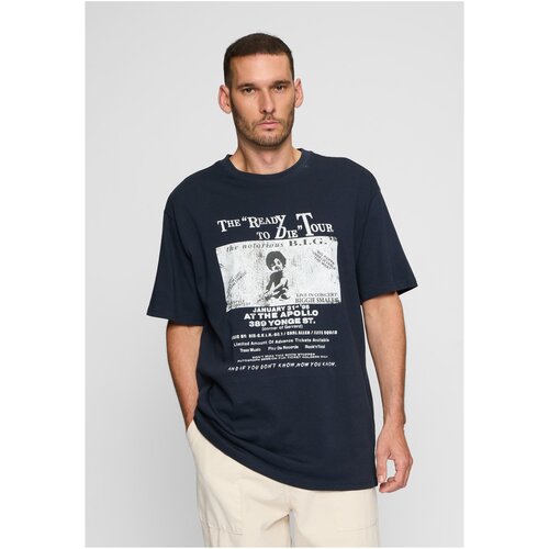 Merchcode Biggie Tour Tee Navy Cene