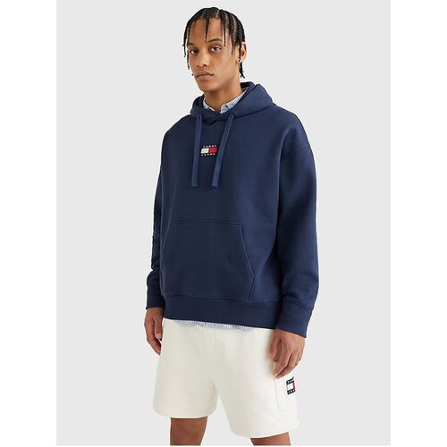 Tommy Hilfiger Dark Blue Men's Hoodie Tommy Jeans - Men | ePonuda.com
