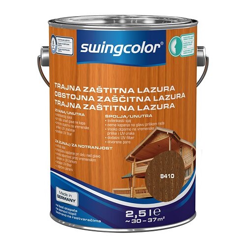 SWINGCOLOR lazura za trajnu zaštitu (orah, 2,5 l) Cijene