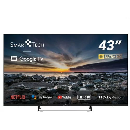 Smart Tech 43" UHD 4K Google TV - 43UG10V3, (20897985)