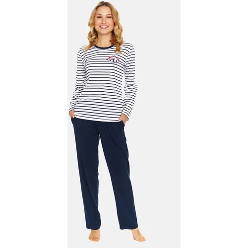 Doctor Nap Woman's Pyjamas PM.7114 Marine