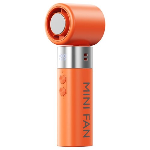 INF Prenosni ročni ventilator z polprevodni&scaron;kim hlajenjem in LED zaslonom Orange, (5000324863) Cene