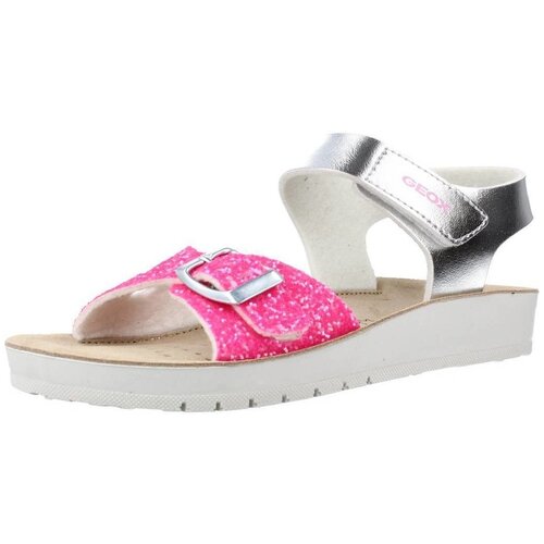 Geox Sandali &amp;amp; Odprti čevlji J SANDAL COSTAREI GI Srebrna Slike