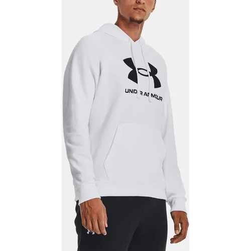 Under Armour Sweatshirt UA Rival Fleece Logo HD-WHT - Men